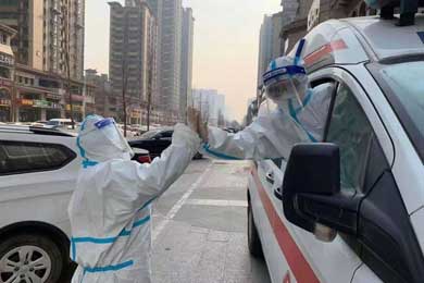 每天來(lái)回3000公里，騰康救護(hù)車司機(jī)24小時(shí)不合眼全力支持疫情防控